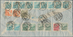 China - Volksrepublik: 1950/51, Airmail Envelope Addressed To Holland, Bearing Sixteen Tiananmen Dif - Other & Unclassified