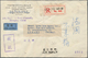 China - Volksrepublik: 1951, Airmail Issues, All Values Represented On Airmail Covers (3) To Switzer - Sonstige & Ohne Zuordnung