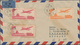 China - Volksrepublik: 1951, Airmail Issues, All Values Represented On Airmail Covers (3) To Switzer - Andere & Zonder Classificatie