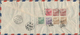 China - Volksrepublik: 1950/51, Tien AnMen Issues Up To $20.000 On Airmail Covers (5 + 1 Front) To S - Sonstige & Ohne Zuordnung