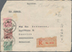 Delcampe - China - Volksrepublik: 1950/51, Tien AnMen Issues Up To $20.000 On Airmail Covers (6) All To Switzer - Otros & Sin Clasificación