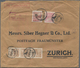 China - Volksrepublik: 1950/51, Tien AnMen Issues Up To $20.000 On Covers (airmails X6 + Surface Fro - Sonstige & Ohne Zuordnung