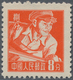 China - Volksrepublik: 1955, Definitives, 8 Fen Orange-red Foundry Worker, Shanghai Printing, Unused - Sonstige & Ohne Zuordnung