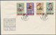 Delcampe - China - Volksrepublik: 1963, Children, 3 Official FDCs Bearing A Set Of 12, Tied By First Day Commem - Sonstige & Ohne Zuordnung