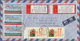 China - Volksrepublik: 1965/68, Airmail Envelope Addressed To Bremen, West Germany, Bearing Two 1965 - Other & Unclassified