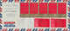 China - Volksrepublik: 1967, Maos Theses (I) Gold/red Strip-5 Plus Two Red Singles (one Creased) Tie - Autres & Non Classés