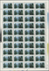 China - Volksrepublik: 1981, Stone Forest (T64), Five Full Sheets Of 40, Complete Sets, MNH, Folded - Sonstige & Ohne Zuordnung