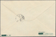 China - Volksrepublik - Ganzsachen: 1957/58, "artist Envelopes" 8 F. Green Uprated 8 F. For Registra - Postkaarten