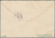 China - Volksrepublik - Ganzsachen: 1957/58, "artist Envelopes" 8 F. Green Uprated 8 F. For Registra - Postcards