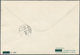 China - Volksrepublik - Ganzsachen: 1957/58, "artist Envelopes" 8 F. Green Uprated 8 F. For Registra - Postkaarten