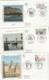 Delcampe - France Lot 21enveloppes  FDC Sur Soie 1990  - 6 Scan - 1990-1999