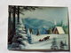 3d 3 D Lenticular Stereo Postcard Winter View   A 190 - Stereoscope Cards