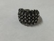 FEDE FEDINA SARDA ARGENTO BRUNITO 835 VINTAGE MISURA CM.18. - Anillos