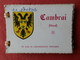 Dep 59 , Mini Carnet De Cp  CAMBRAI , 10 Vues En Photographie Véritable , 9x6,5 - Cambrai