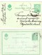 Lot De 4 Cartes Entiers Postaux De BULGARIE Oblitérés Stationery Cards From Bulgaria Années 1910 Cancelled - Postcards