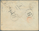 Aden: 1884-85 Cover From London Addressed To ADEN, Redirected To BRISBANE, QUEENSLAND Franked GB 5d. - Jemen