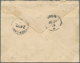 Aden: 1905, India Official Envelope 1a. Brown, Used 24.10 From "ADEN CMAP" To An Army Unit At "ADEN - Jemen