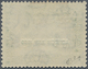 Aden: ADEN STATE OF SEYUN, 1966, 10 F. On 15 C. Bluegreen With Additional Overprint For The FOOTBALL - Jemen