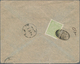 Afghanistan: 1924, Cover From "OELSNITZ 18.7.24" Via India To Kabul On Reverse Afghnian 30 P Green. - Afghanistan