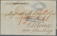 Birma / Burma / Myanmar: 1858 Stampless Letter From Moulmein To Altona Near Hamburg, Germany Via Cal - Myanmar (Birma 1948-...)