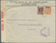 Delcampe - Birma / Burma / Myanmar: 1937,1940,three Censored Covers 1) Inland Cover From PYUNTAZA 15-4-37 With - Myanmar (Birma 1948-...)