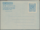 Birma / Burma / Myanmar: 1946 Unused And Preprinted Aerogram 6As Pale Blue On White, Inside With Lon - Myanmar (Birma 1948-...)