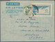 Birma / Burma / Myanmar: 1950/54 5 Unused And Commercially Used Aerograms Flying Hintha 6 Annas Turq - Myanmar (Birma 1948-...)