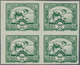 Französisch-Indochina: 1938, Definitives 22c. Green "Paddy/Harvester", Proof In Issued Design And Co - Covers & Documents