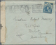 Französisch-Indochina: 1940, Two Incoming Censored Mails: KGVI 20 C. Tied "HONG KONG 13 FE 40" To Ha - Cartas & Documentos