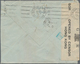 Französisch-Indochina: 1940, Two Incoming Censored Mails: KGVI 20 C. Tied "HONG KONG 13 FE 40" To Ha - Brieven En Documenten