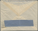 Französisch-Indochina: 1941/43, Inbound Air Mail Cover At 19 Fr. Rate Via USA Canc. "BEAUSOLEIL 20-1 - Covers & Documents