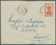 Französisch-Indochina: 1943. "Marshall Petain" Postal Stationery Envelope 6c Red (small Faults) Addr - Cartas & Documentos