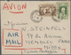 Französisch-Indochina: 1946 (Dec 3). Airmail Cover To England Franked With French Indochina 5 C La G - Brieven En Documenten