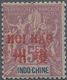 Französisch-Indochina - Postämter In Südchina: HOI-HAO: 1901, 5fr. Violet/blue, Fresh Colour, Well P - Andere & Zonder Classificatie