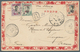 Französisch-Indochina - Postämter In Südchina: TCHONG-KING: 1912. Registered Picture Postcard Of 'A - Otros & Sin Clasificación