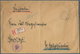 Holyland: 1918, Large Registered Cover From Haifa With Fieldpost Mark "Deutsche Feldpost 365 31.7.18 - Palestina