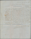 Hongkong: 1858, Letter From MANILA To Limbach (Sachsen). The Letter Was Brought To Hongkong By Priva - Other & Unclassified
