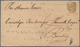 Hongkong: 1865, QV 8 C. Orange Single Frank Canc. "B62" On Cover Endorsed "PEr Steamer Emen" To Bomb - Other & Unclassified