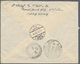 Hongkong: 1937, Registered Airmail Franked With 10,50 Cent And Vertical Pair 1 $ Georg V Sent From K - Other & Unclassified