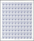 Delcampe - Hongkong - Portomarken: 1987, 10c.-$10, Complete Set Of Six Values In IMPERFORATE Sheets Of 100 Stam - Postage Due