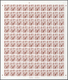 Delcampe - Hongkong - Portomarken: 1987, 10c.-$10, Complete Set Of Six Values In IMPERFORATE Sheets Of 100 Stam - Postage Due