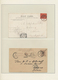 Hongkong - Treaty Ports: Canton, 1862/1920 (ca.), QV-KGV Study Of Postmarks On Pages, Inc. C1 (2), S - Andere & Zonder Classificatie