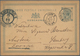Hongkong - Ganzsachen: 1897 Queen Victoria 4c Grey Postal Stationery Card Addressed To Austria Cance - Postwaardestukken