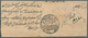 Indien - Vorphilatelie: 1843, Cover From Mirzapore To Raja Of Rewah With 3 Page Letter (little Moth - ...-1852 Prephilately