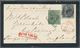 Indien: 1858 (6 May): Mourning Cover From Bombay To England Via Marseilles Franked By 1854 2a. Green - 1852 Sind Province