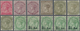 Indien: 1860-91: Group Of 20 Mint Stamps Including 8 East India (8p-1a) And 12 Of India QV Issues As - 1852 Provincie Sind