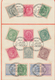 Indien: 1903 CORONATION DURBAR: Two Sheetlets Bearing 22 Stamps (from East India 6a. To KEVII. 1a. I - 1852 Sind Province