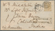 Indien: 1863 "CALCUTTA/STEAMLETTER/1863 JUL 10/Steam Bg./Indian Do." Framed Ship Letter Receipt Date - 1852 Sind Province