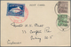 Indien: 1905/1924/1946: Two Unusual Postcards And A Burma FDC, I.e. Picture Postcard Used As Printed - 1852 Provincie Sind