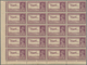Indien: 1940-41, KGVI. 4a., 6a., 8a. And 12a. Each As Marginal Block Of 40, The 6a., 8a. And 12a. As - 1852 Provinz Von Sind